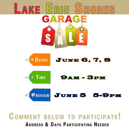 Yard Sale Lake Erie Shores